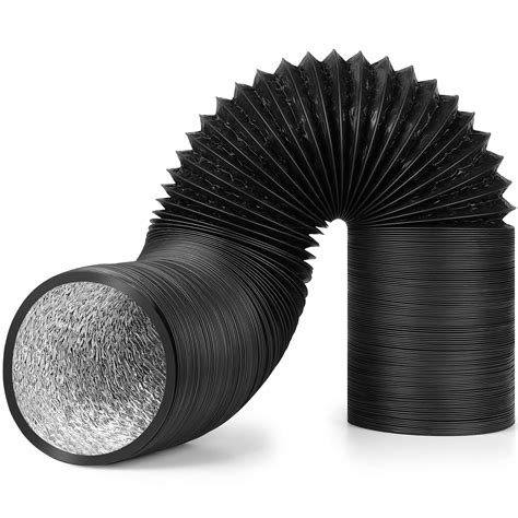 Buy RichYa Flexible 6'' 25 FT Aluminum Dryer Vent Hose Air Ducting Non ...