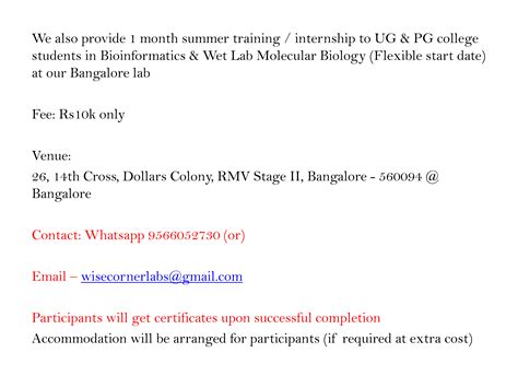 Hands-on Wetlab workshops on CRISPR Genome Editing, Recombinant DNA ...