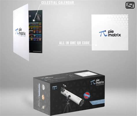 Pie Matrix Pegasus Pro Reflector Telescope 76Mm White Kids For Age 12Y+