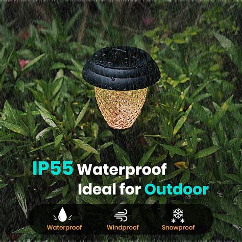 BUNEE Solar Pathway Lights Outdoor 8 Pack Color India | Ubuy