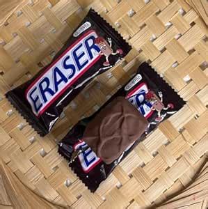 VR Creatives Pencil Eraser Chocolate Bar-Shaped Rubber for Girls Boys ...