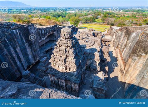 Kailasa or Kailash Temple, Ellora Caves Stock Photo - Image of ...