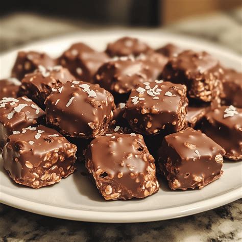 No-Bake Chocolate Coconut Oatmeal Clusters - Scarlet Recipes
