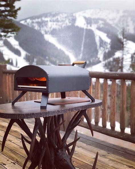 Bertello Outdoor Pizza Oven Bundle - Bertello Pizza Oven, Gas+Wood Tray ...