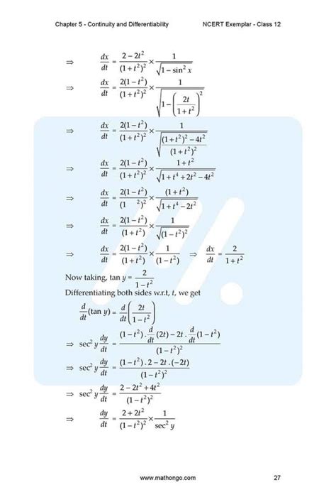 Image result for Maths Class 12th Chapter 5 All Example