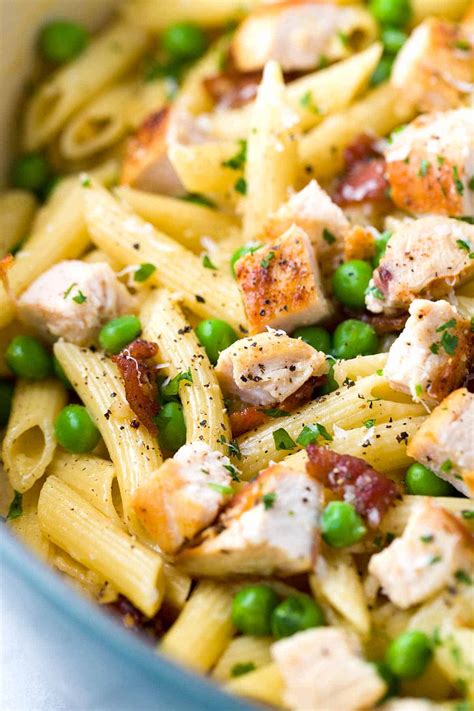 Pasta Carbonara Penne : Italian Carbonara with Bacon – EHTN