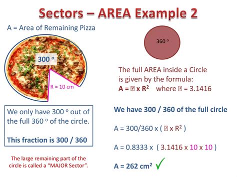 Arc Length and Area of Sectors | PPTX
