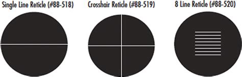 Single Line Reticle for Pattern Projectors | Edmund Optics