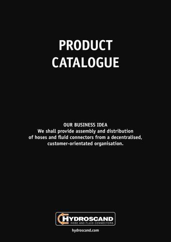 PRODUCT CATALOGUE - Hydroscand - PDF Catalogs | Technical Documentation ...