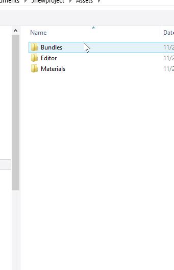 Image result for File Asset Bundle