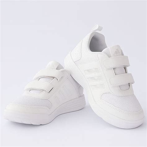 Adidas FLO Velcro White 8K to UK4