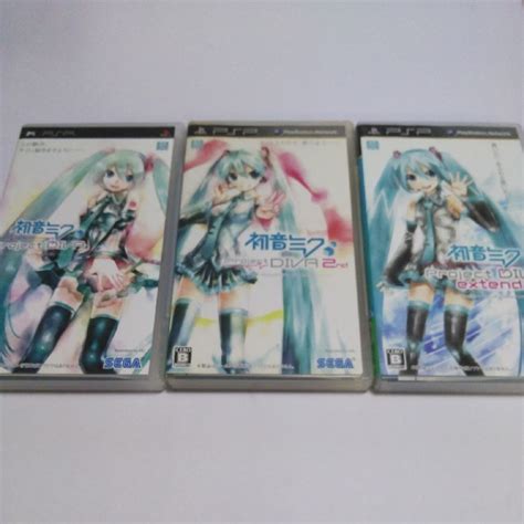 PlayStation Portable - PSP 初音ミク Project DIVA 3種セットの通販 by d666