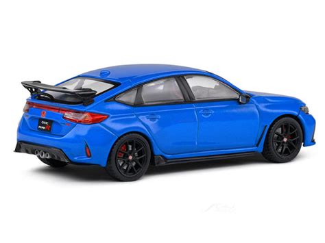 Honda Civic Type R Racing Blue 1:43 Solido licensed diecast Scale Model ...