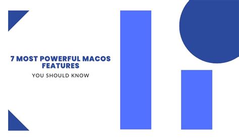 Mac OS Features 的图像结果