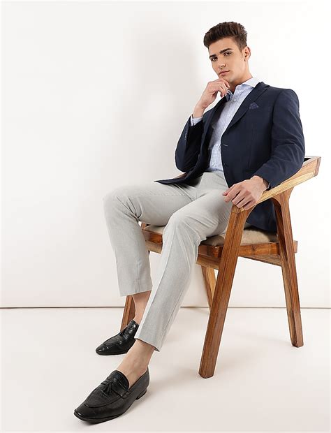 Buy Checked Lapel Collar Blazer at Marks & Spencer