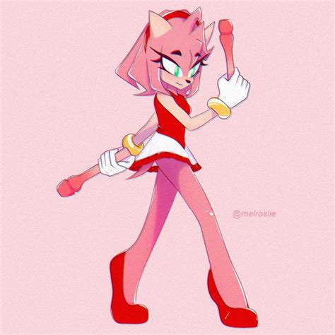 Pin de ( Dina ) en ☆ Amy Rose ☆ | Pintura de ballet, Animales de anime ...