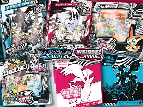 Neue Pokémon-Sets "Schwarze Blitze" und "Weiße Flammen" erscheinen im ...