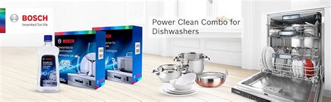 Bosch Combo Pack Dishwasher - Detergent, Salt & Rinse Aid