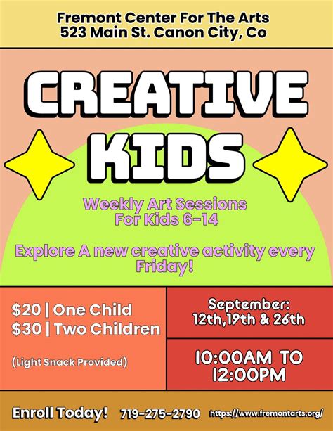 Creative Kids Art, 523 Main Street, Canon City, CO, United States ...