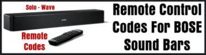 Image result for How to Program a Bose Remote Control