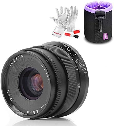 Zonlai 22mm F1.8 Ultra Wide Angle Lens for Sony E-Mount APS-C ...