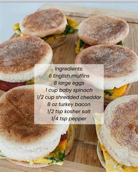 Freezer friendly turkey bacon sandwiches meal prep | Fooducate Diet ...