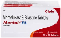Montair Bl Tablet 10 - Uses, Side Effects, Dosage, Price | Truemeds