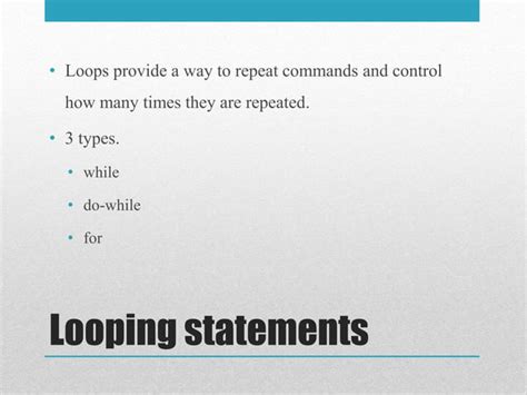 Image result for C Programming Looping Statements