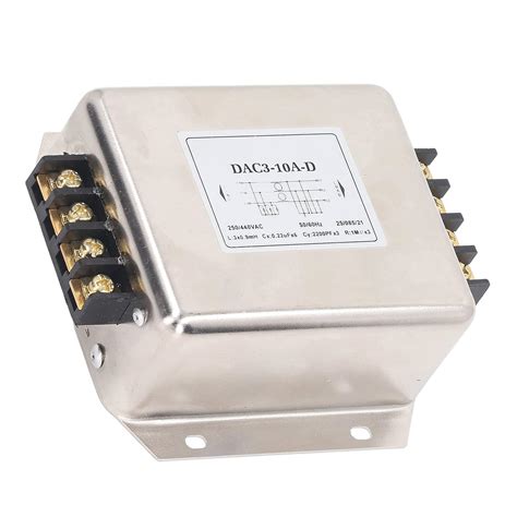 Power Line Filter, AC250/440V Easy To Install Reduce Failure Rate 50 ...