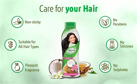 Nihar Naturals Jasmine Coconut Hair Oil, 200 ml | Uses, Benefits, Price ...