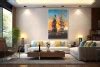 sailing ship wall painting for Living room bedroom