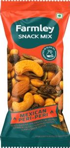 Farmley Snack Mix Dry Fruits (Mexican Peri Peri) Assorted Seeds & Nuts ...