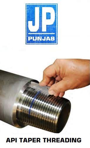 Taper Turning and Taper Threading of oil and gas Pipes