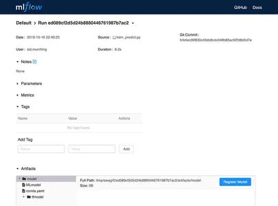 Image result for Report Genration Using Mlflow