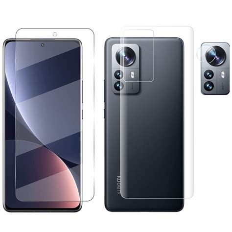 Wisely 3in1 Camera Lens Nano Glass + Anti Scratch Front & Back Guard ...