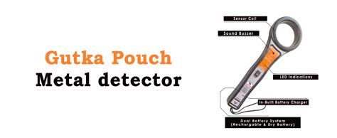SIDDHI EQUIPMENTS Hand Held Gutka Pouch Detector Model Validator G-20 ...