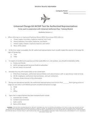 Universal Change 6a Iacssp Test - Fill and Sign Printable Template Online