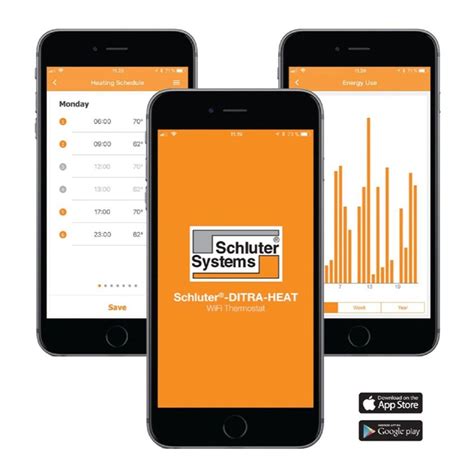 Schluter DITRA-HEAT E-WIFI Programmable Thermostat - Ace Building Materials