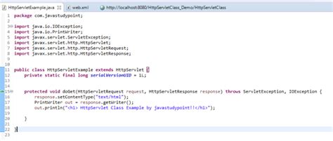 Image result for HttpServlet in Java Syntax