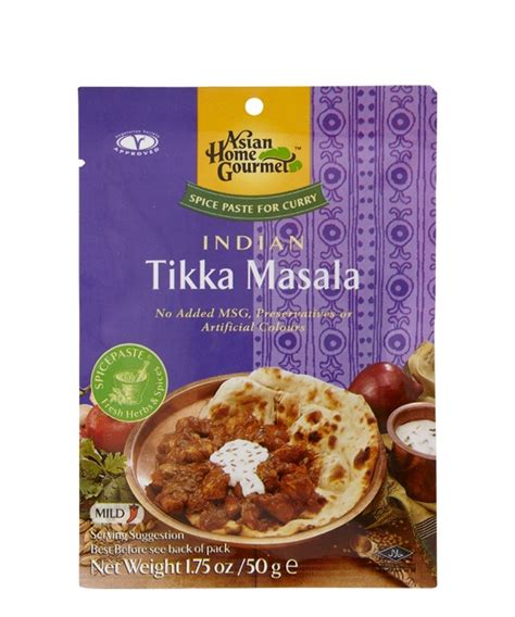 Buy ASIAN HOME GOURMET Spice Paste for Indian Tikka Masala Curry 1.75 ...