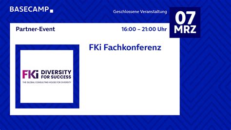 FKi Fachkongress: Diversity for Success - BASECAMP