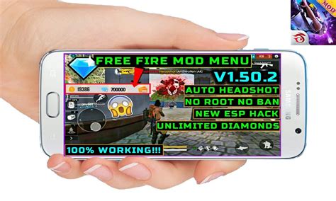 Free-Fire Mod Menu: Unlimited Diamonds APK for Android Download