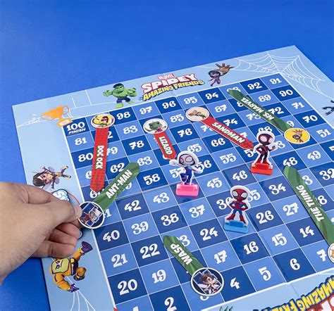 Buy Borad Marvel Spidey and His Amazing Friends Board Game, 3Y+, 2 to 6 ...
