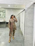 Champagne Brown Shell Coord Set – Label DC