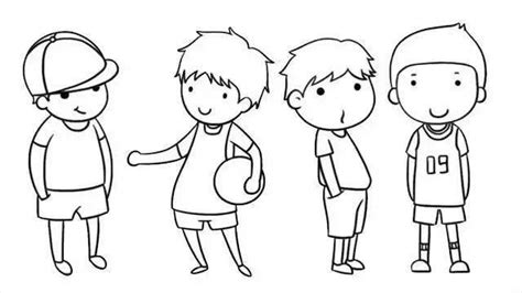 青少年简笔画 的图像结果