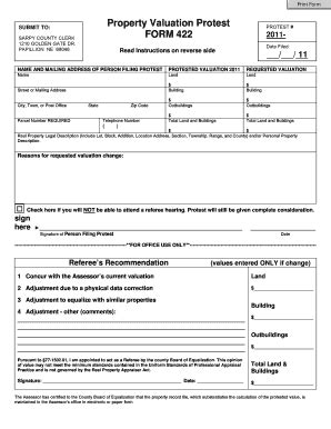 Fillable Online Print Form SUBMIT TO: SARPY COUNTY CLERK 1210 GOLDEN ...