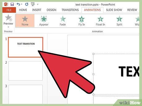 Image result for Transition Text On PowerPoint Slide