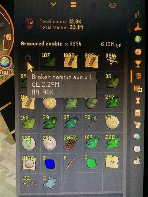 If you saw my last post I was nearly 4x dry on zombie axe.. never give ...