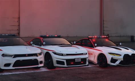 FiveM Emergency Vehicles Pack | 10 Lore-Friendly Cars | Optimized ...