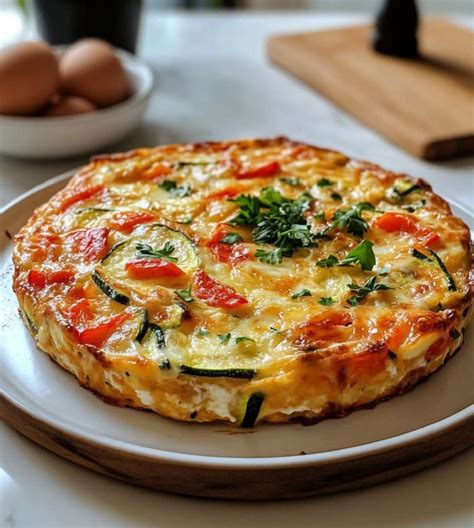 Zucchini and Tomato Frittata recipe in 2025 | Frittata recipes ...